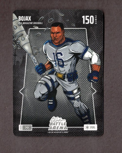 Bo Jackson 2026 Battle Arena P-8 BOJAX Steel PSA Magazine Promo Power 150
