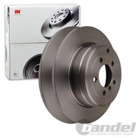2X NK Bremsscheiben 354Mm Voll Hinten Passend FÜR Land Rover Discovery Range |