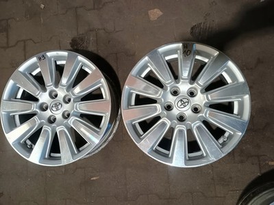 1x Alufelge 18 Zoll 7.0'' 5x114.3 35ET Glanz Silber Toyota Sienna Rim Wheel