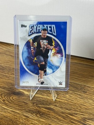 2025 Topps Exalted WWE Legend John Cena Blue /25 SSP #1