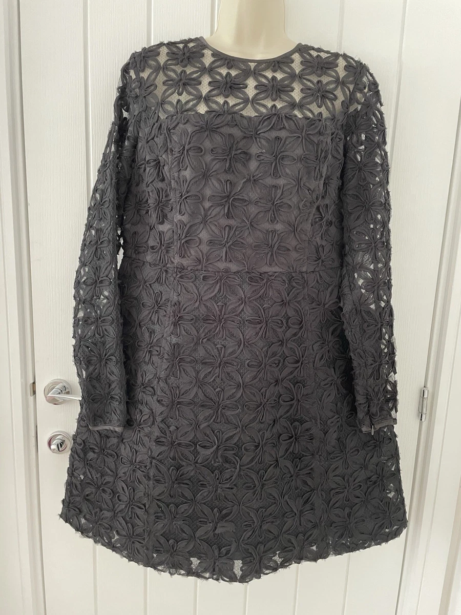 victorian lace collar dress Queen Dress Black Babycord with Victorian Lace Collar – Strawberries &  Cream main image 1