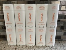 Lot Of 10 Native Citrus  Herbal Musk Deodorant Solid 2.65 Oz Unopened