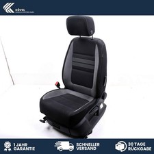 Sitz vorn links Fahrersitz VW Tiguan 1 5N stoff schwarz grau beheizt 5N0881375P