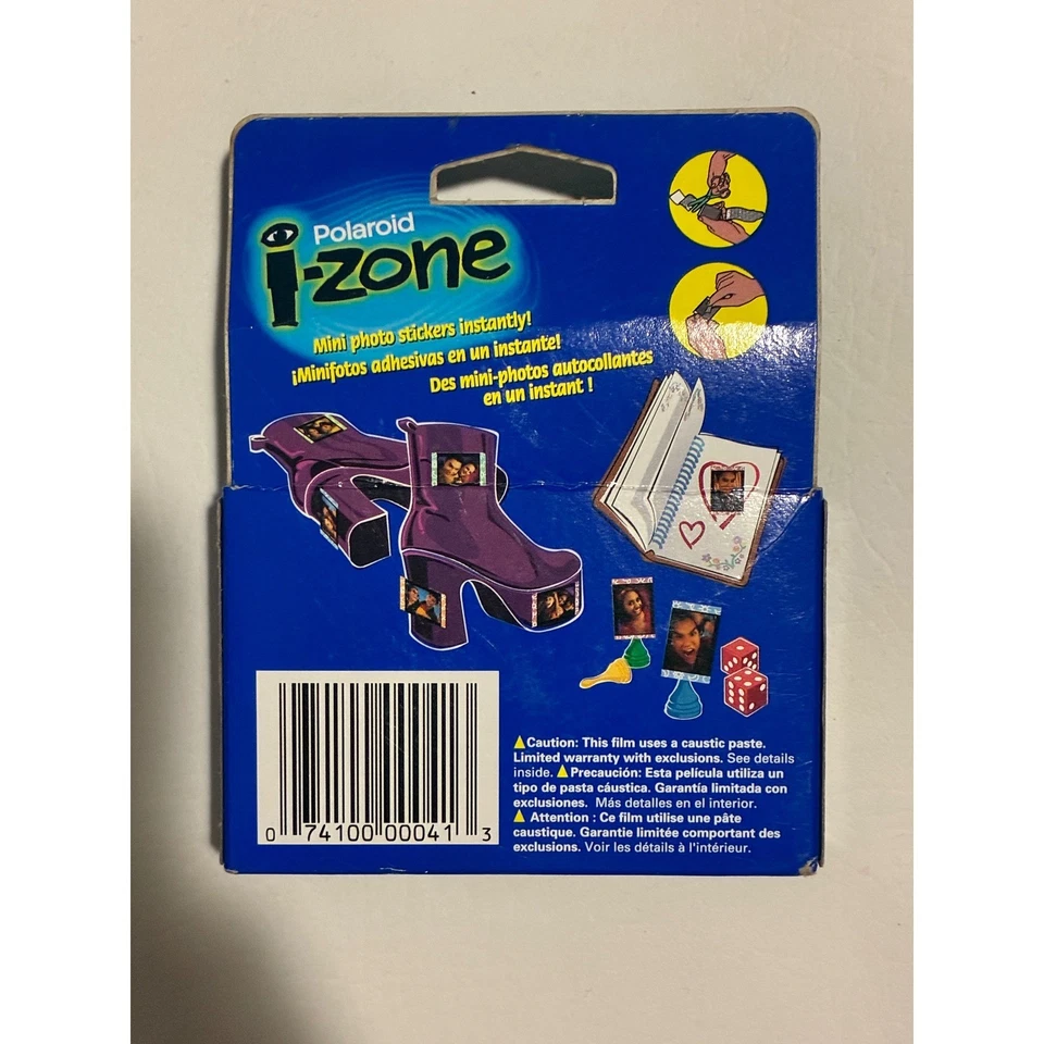Y2K Retro Polaroid iZone Instant Pocket Sticker Film 12 Photos NEW Exp 12/01 - Image 2 of 4