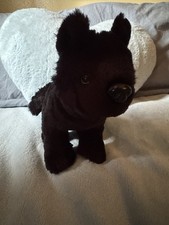 GANZ Webkinz Black Wolf Stuffed Animal Plush Toy No Code
