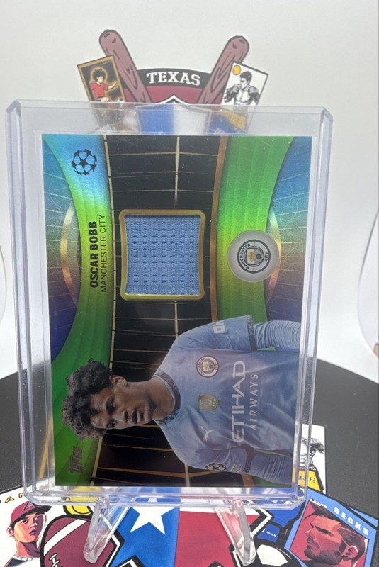 2024-25 Topps Uefa Club Competitions - Superstar Relics Oscar Bobb /199