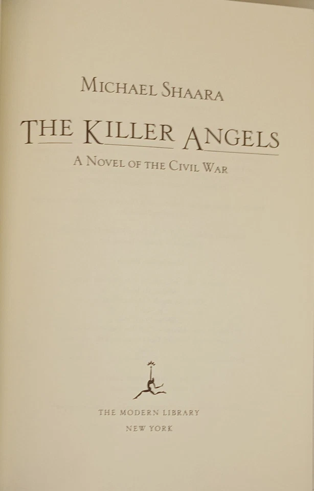 Michael Shaara The Killer Angels 30th Anniversary Edition Foto 4 de 4