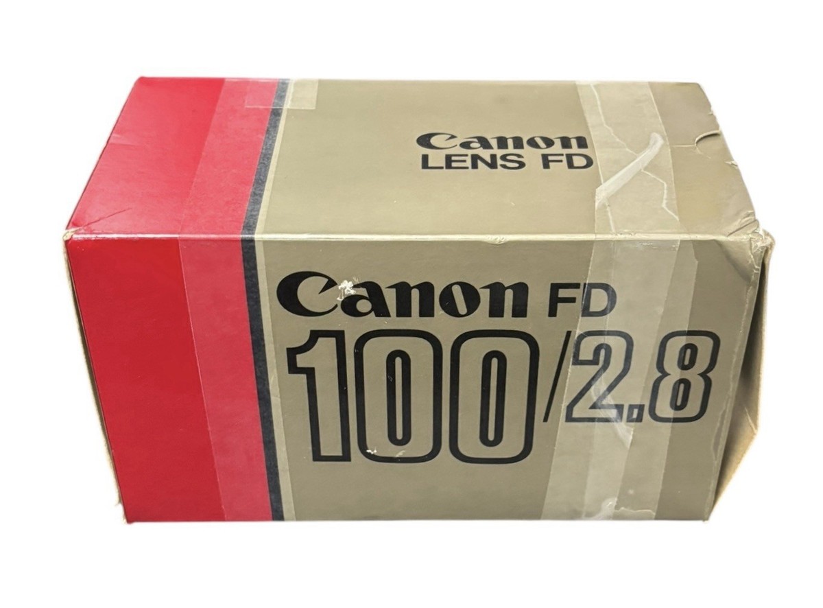 CANON FD 100mm F/2.8 S.S.C. レンズ @3778 Canon FD 100mm 2.8 S.S.C. Lens | eBay