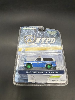 Greenlight NYPD 1985 Chevrolet K-5 Blazer *CHASE* (Y93)