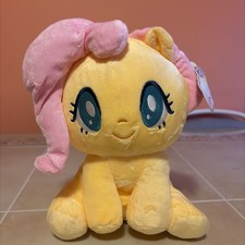 My Little Pony Fluttershy G4 Sitting Stuffed Animal Toy Plush