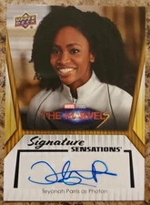 2024 UD Marvel Studio Series 2 - Teyonah Parris as Photon #SS-TY  Signature Card