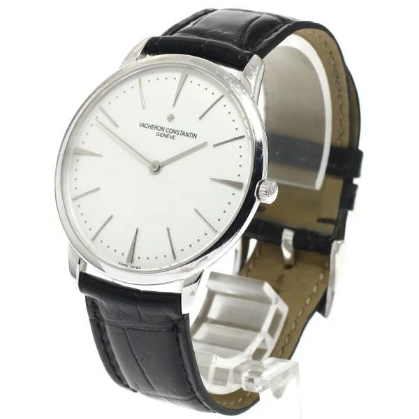 Vacheron Constantin — Vacheron Constantin 81180/000G-9117 40mm WG White Dial Manual Wind Watch #C16490