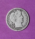 1915-D Barber Quarter #P34533