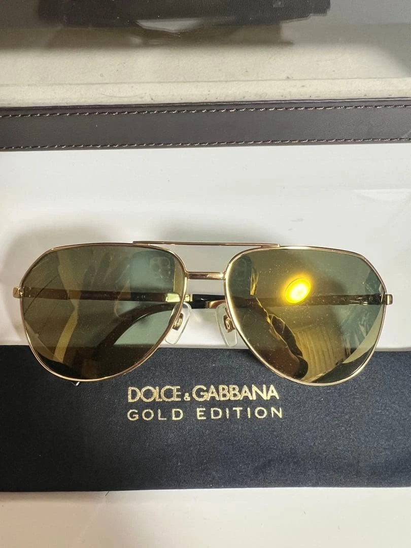 Lunettes De Soleil Dolce & Gabbana DG4512 Havane Rouge/Marron - Taille 53 - Neuf Avec étiquettes