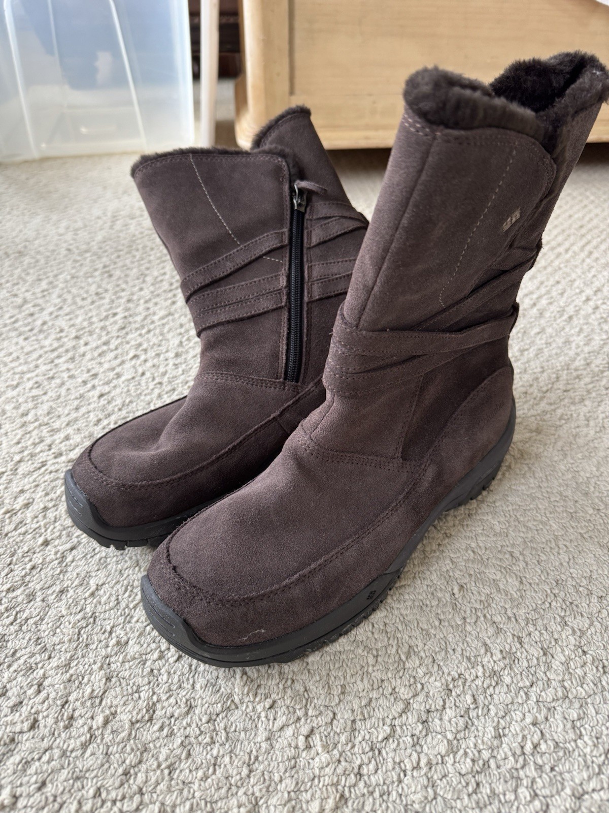 Columbia Snow Boots Womens 10-image