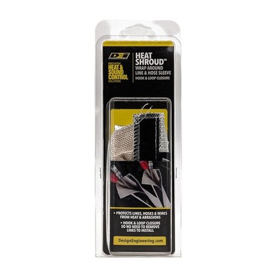 DEI Heat Shroud 1/2 - 1 1/4'' Inside Diamater x 36'' Length for Wiring Hoses Lines