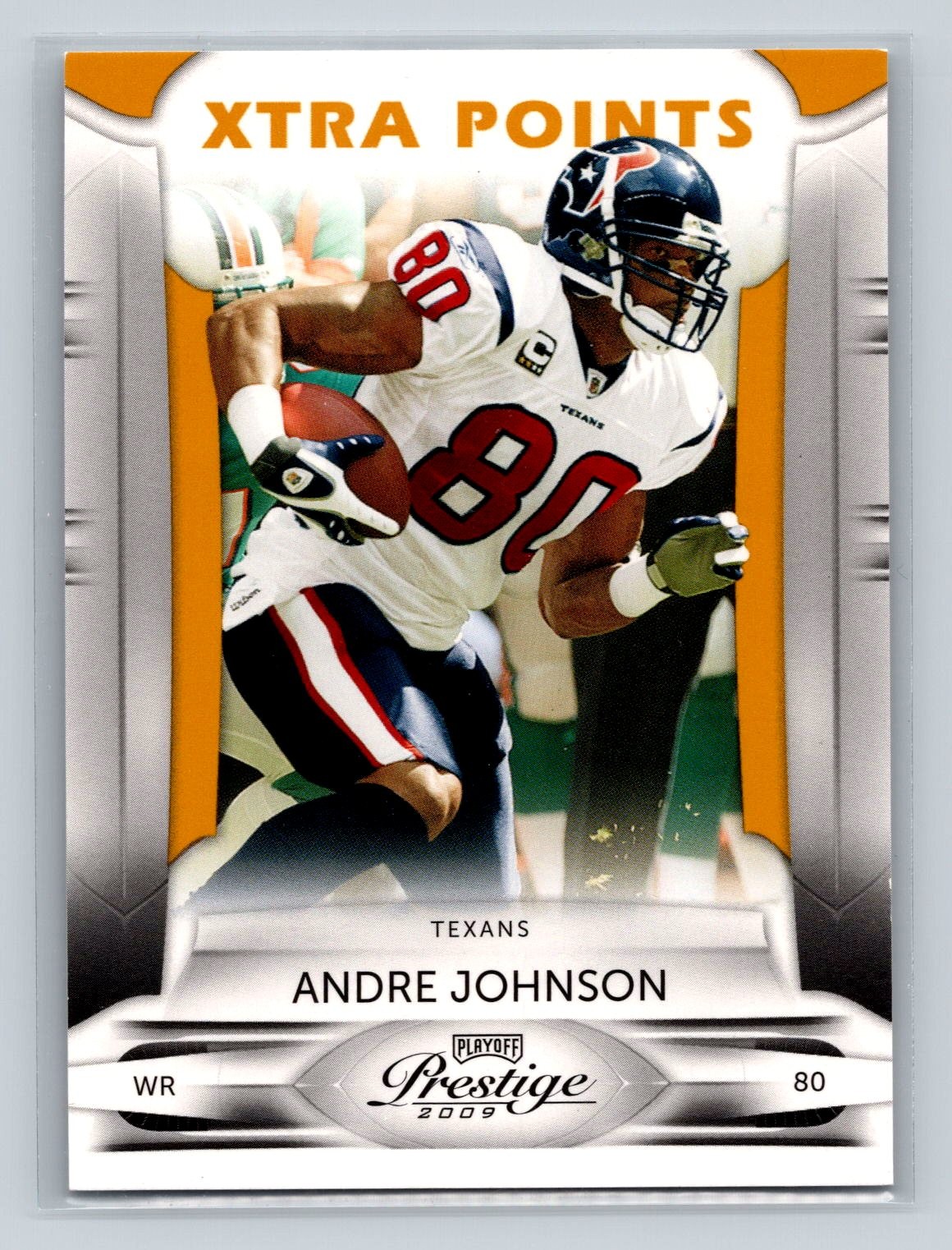 2009 Playoff Prestige #40 Andre Johnson Xtra Points Gold /250 Houston Texans