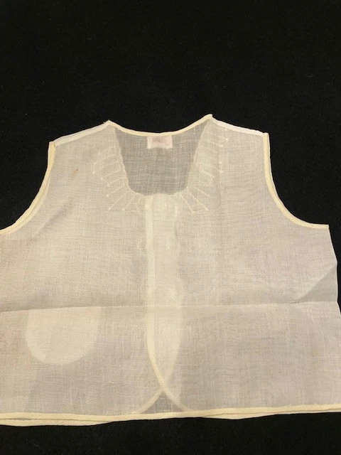 Vnt 1950's Diaper shirt handmade in th Philippines Frame it! - Image 2 of 4