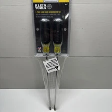 Klein Tools 85072 10-Inch Long Blade Screwdriver Set, 2-Piece
