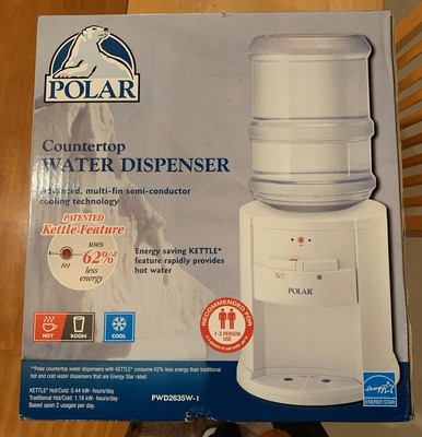 5 Gallon Countertop Water Cooler Dispenser Table Top Loading Hot