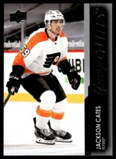 2021-22 Upper Deck Young Guns Jackson Cates Rookie Philadelphia Flyers #238