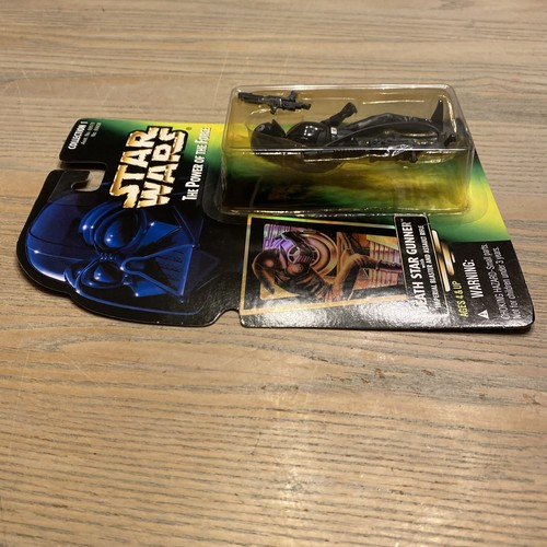 NUEVO Death Star Gunner Star Wars POTF 2 Tarjeta Verde Figura de Acción Holograma Pegatina - Imagen 9 de 19