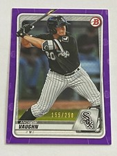 ⚾ 2020 Topps Bowman Baseball Purple Parallel Base #BP-26 Andrew VAUGHN #/250 ⚾