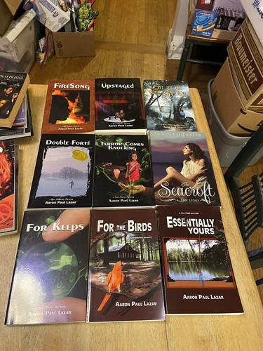 11 Mystery Paperback Books by Aaron Paul Lazar VGC - Picture 5 of 6