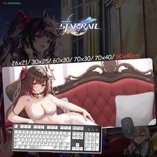 Honkai: Star Rail Sparkle Play Mouse Mat Mouse Pad Cosplay Mat Gift 30 80cm 31