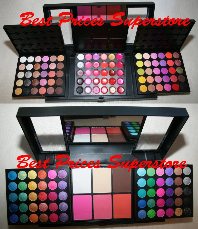 156 Colors Eyeshadow Makeup Kit Sliding Folding Eye Shadow Gift Box - Image 2 of 4