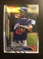 Yadier Alvarez 2016 Bowman Chrome Bowman Scout's Top 100 Updates #BSU-YA Dodgers