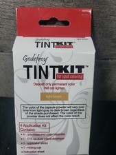 NEW Godefroy Tint Kit Light Brown 4 Applications Hair Beard Mustache Eyebrows