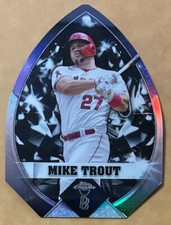 2022 Topps Chrome Ben Baller Mike Trout Diamond Die-Cuts #BBDC-1 LA Angels