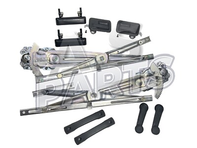 #ad Window Regulator InOutside Crank Pull Door Handles For 86 93 SUZUKI Samurai S2u $53.55