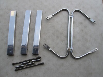 Harley-Davidson 3 Channel Luggage Rack Panhead DUO GLIDE FL FLH 1958-1964 OEM