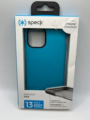 Speck Presidio Pro Series Case for iPhone 11 Pro (5.8'') - Bali Blue/Skyline Blue