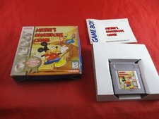 Mickey's Dangerous Chase Nintendo Game Boy 1991 COMPLETE w/ Box manual game T1