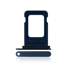 NEW Single Waterproof Sim Card Tray Holder Slot W/Gasket BLUE For iPhone 12