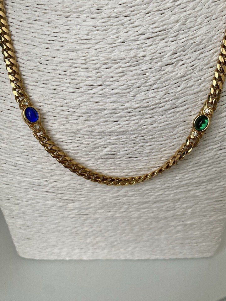 Vintage Retro Puccini Canada Gold Necklace Costume Jewellery eBay