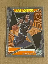 2021-22 NBA ILLUSIONS AMAZING INSERT ORANGE JA MORANT GRIZZLIES #10