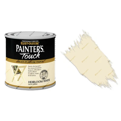 RUST-OLEUM PAINTER'S TOUCH Rust-Oleum Painters Touch Multi-Surface Paint Heirloom White Gloss 250m Toy Safe