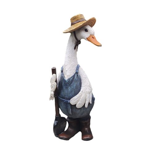 Acryl Ente Statue Hof Ornament Garten Rasen Landschaft Deko Geschenke * - Bild 18 von 27