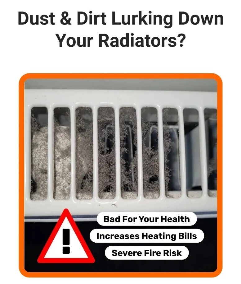 Radiator Buddy Dust Cleaner Works On All Types Of Radiators & Other