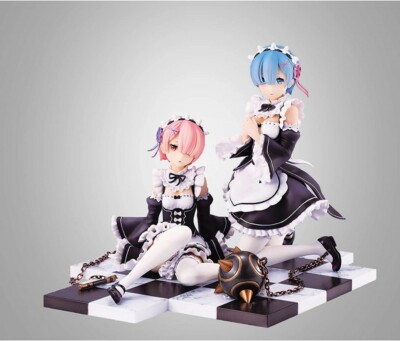 REM フィギュアセット Re:Zero Starting Life in Another World RAM & REM w/SP Stand