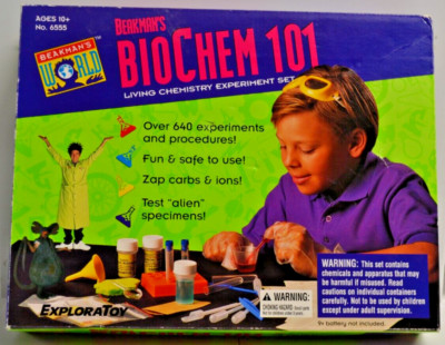 Beakmans World 1995 Biochem 101 Chemistry Experiment Set Exploratoy