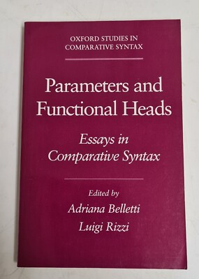 Belletti / Rizzi Parameters and Functional Heads - Essays in Comparative Syntax