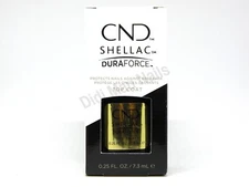 CND Shellac UV/LED Gel Polish Duraforce Top Coat 0.25oz / 7.3ml