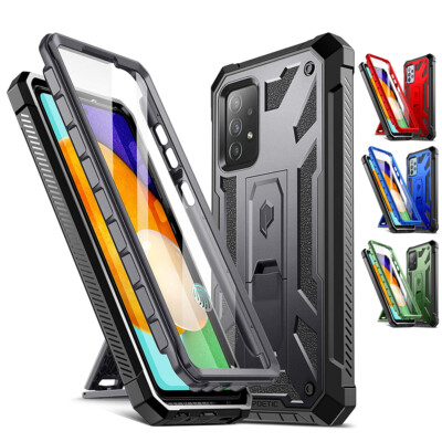 For Samsung Galaxy A52 5G Phone Case Shockproof Cover Screen Protector  Kickstand