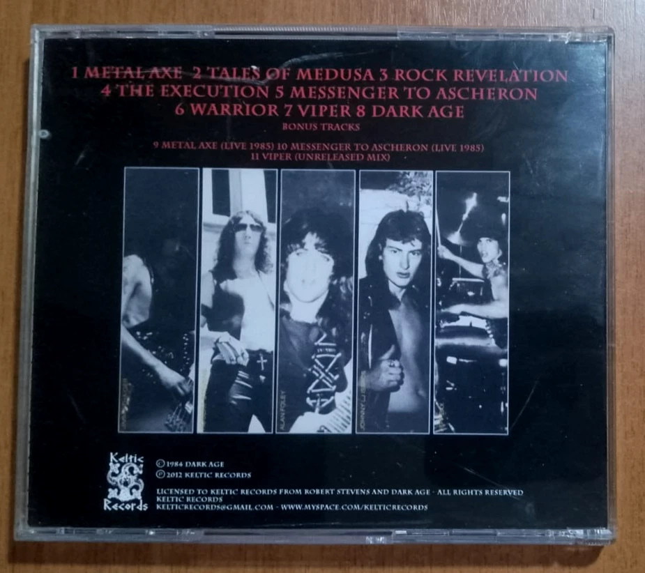 Dark Age - Dark Age US 80´s Power Metal w/ Bonus  - Image 3 of 3