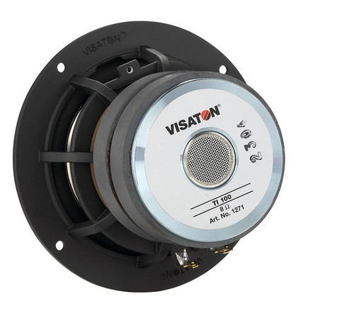 Visaton Ti 100 8 Ohm High-Tech-Bassmittelton-Chassis Aluminium Midrange Speakers - Picture 9 of 12